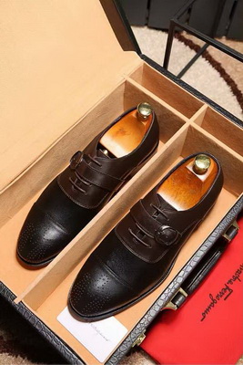 Salvatore Ferragamo Business Men Shoes--039